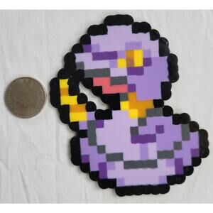 Ekans Menu Icon Pokemon Perler Bead Pixel Art